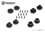 Powerhobby 1/10 Defender SC Belted Tires Wheels 12mm 14mm 17mm Truck