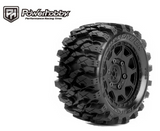 Powerhobby 1/10 2.8" ST Defender Belted Tires (2) w/ Removable Hex Wheels