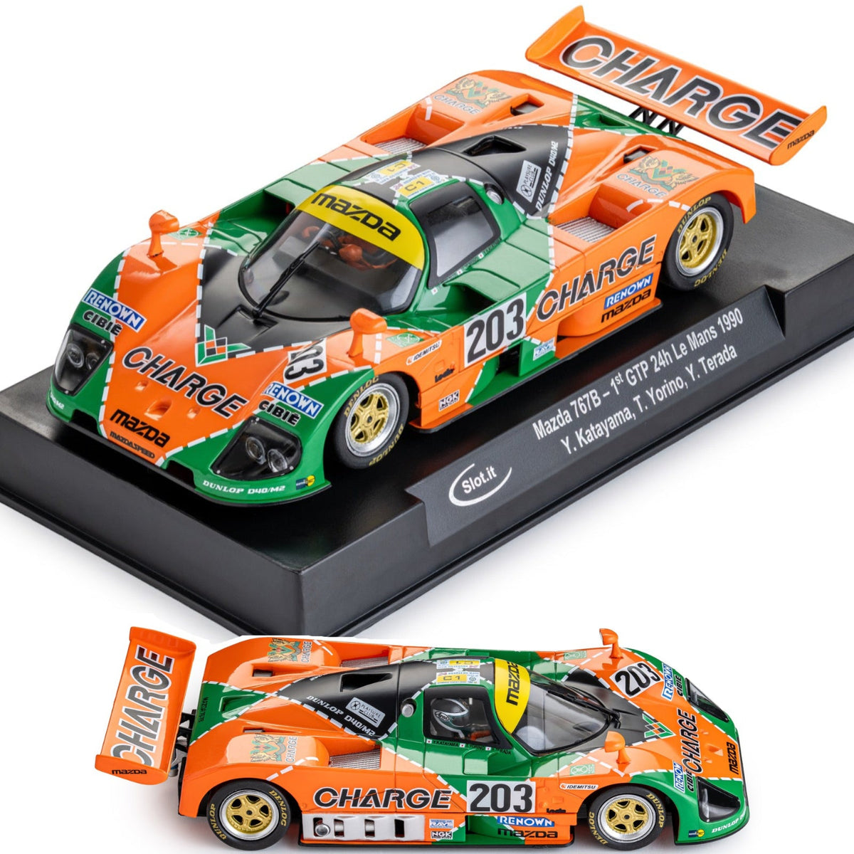 Slot.it Mazda 767B GTP Le Mans 24h 1990 Winner 1/32 Slot Car SICA60b CA60b