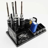 Yeah Racing YT-0217BK Aluminum Multi Function Tool Stand For Mini-Z RC Car