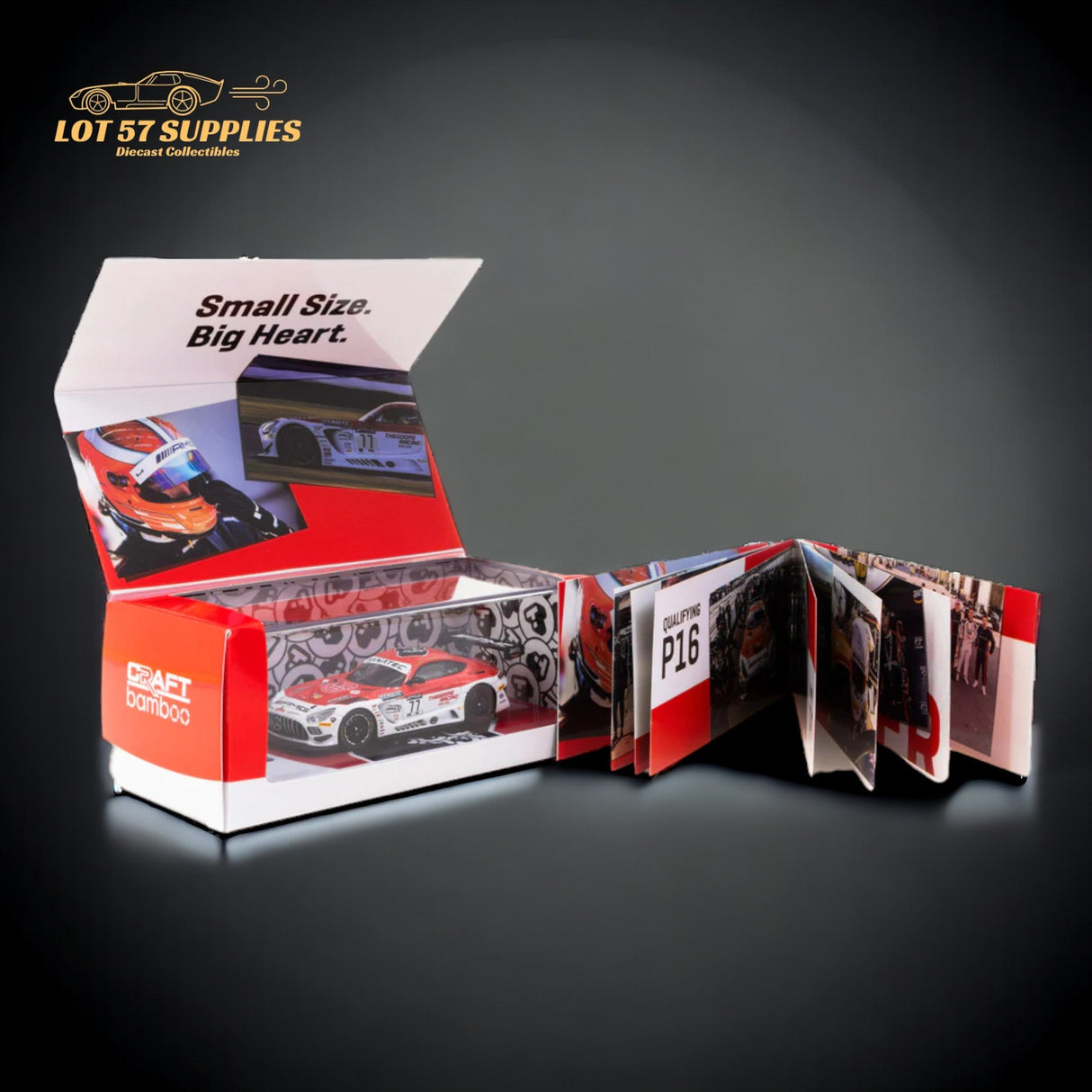 Tarmac Works Mercedes AMG GT3 Indianapolis 8h 2022 Winner 1:64