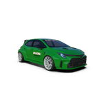 24K RC Technology 1/10 Corolla DPR Drift Clear Body Set (260mm Wheelbase)