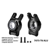 GPM RACING,YIKONG-YK7081 TB8 4WD RC Car 7075-T6 ALLOY REAR HUB（LARGER BEARINGS） TB8/022