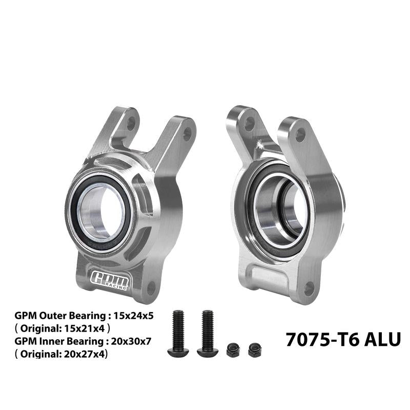 GPM RACING,YIKONG-YK7081 TB8 4WD RC Car 7075-T6 ALLOY REAR HUB（LARGER BEARINGS） TB8/022