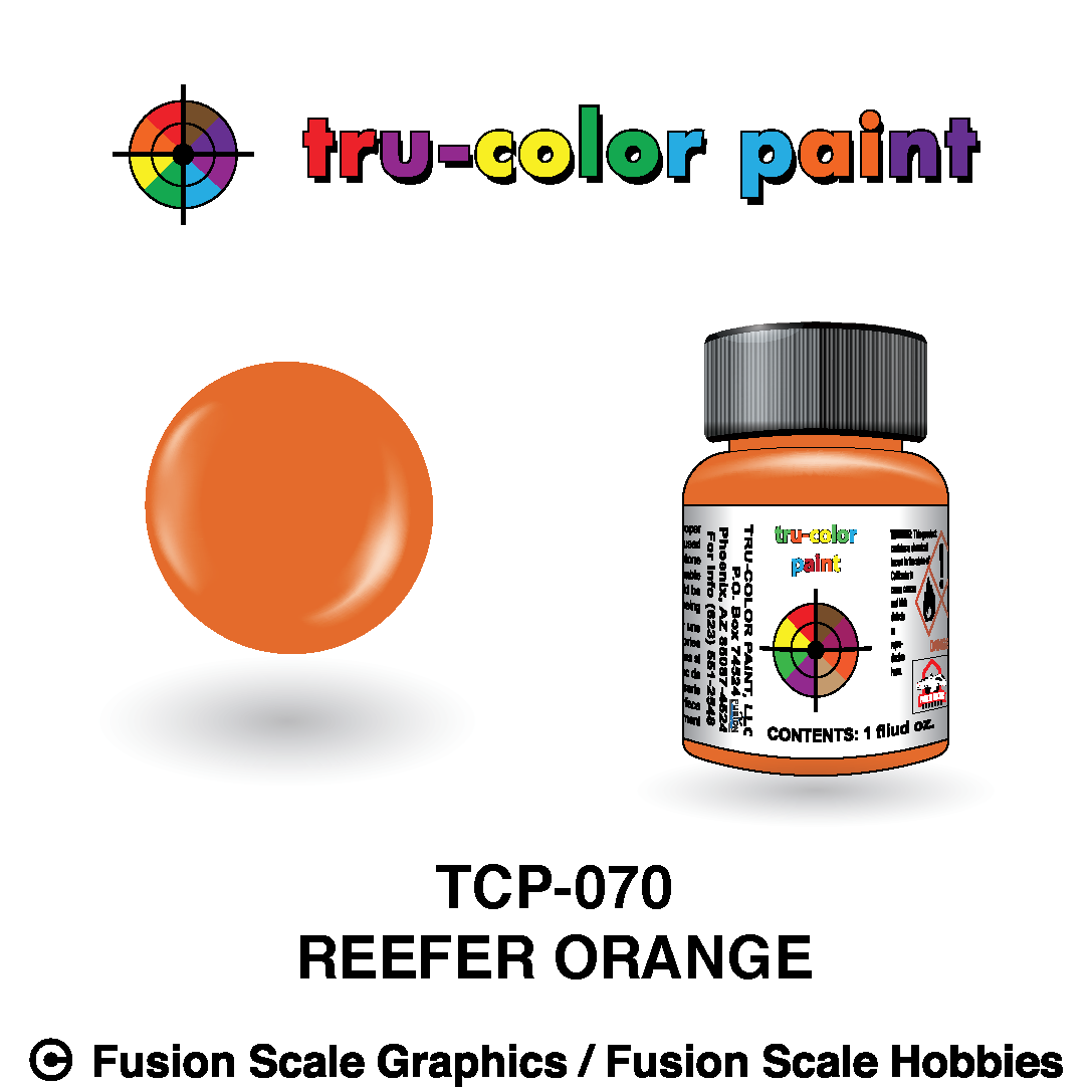 Tru Color Paint Reefer Orange 1oz - 070