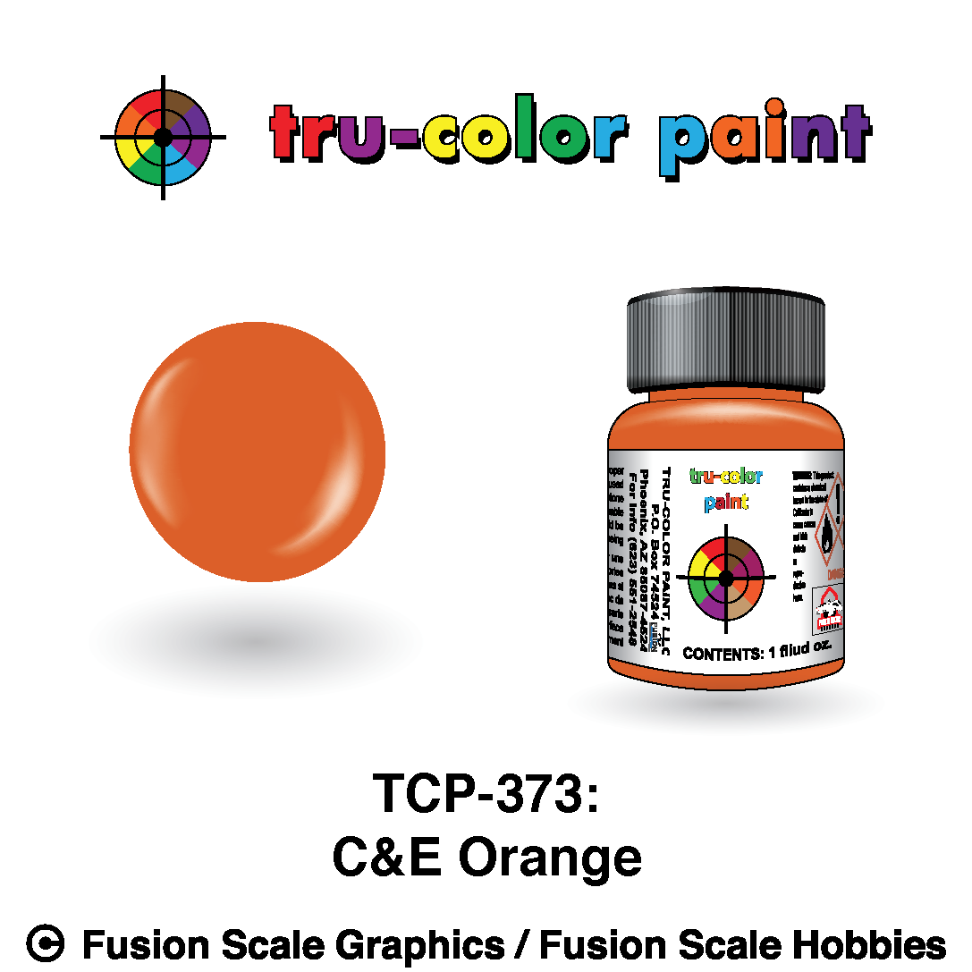Tru Color Paint Chicago & Eastern Orange 1oz - 373
