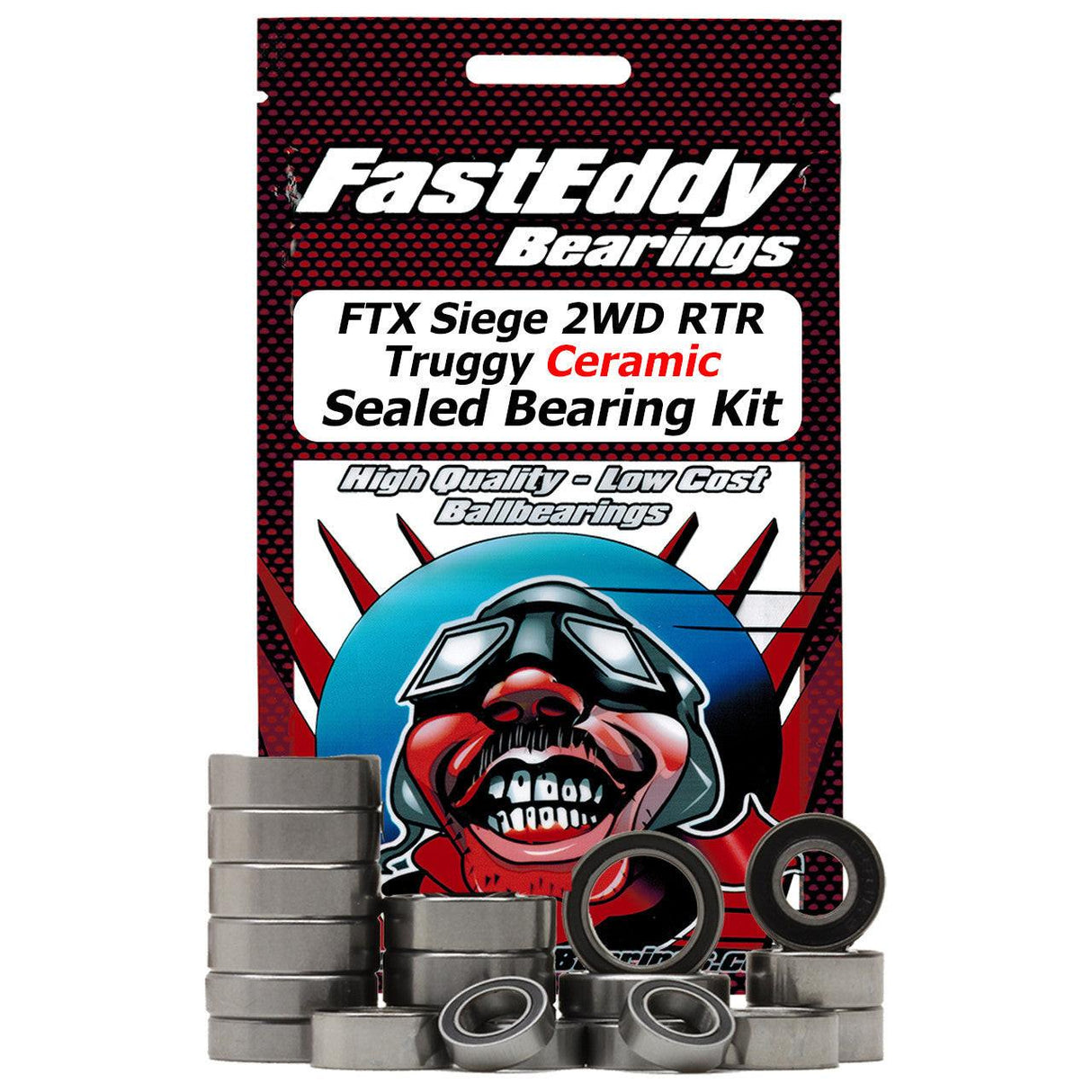 Fasteddy FTX Siege 2WD RTR Truggy Ceramic Sealed Bearing Kit