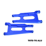 GPM RACING,TRAXXAS-ST RALLY 7075-T6 ALLOY FRONT / REAR SUSPENSION ARMS TFR055F/R