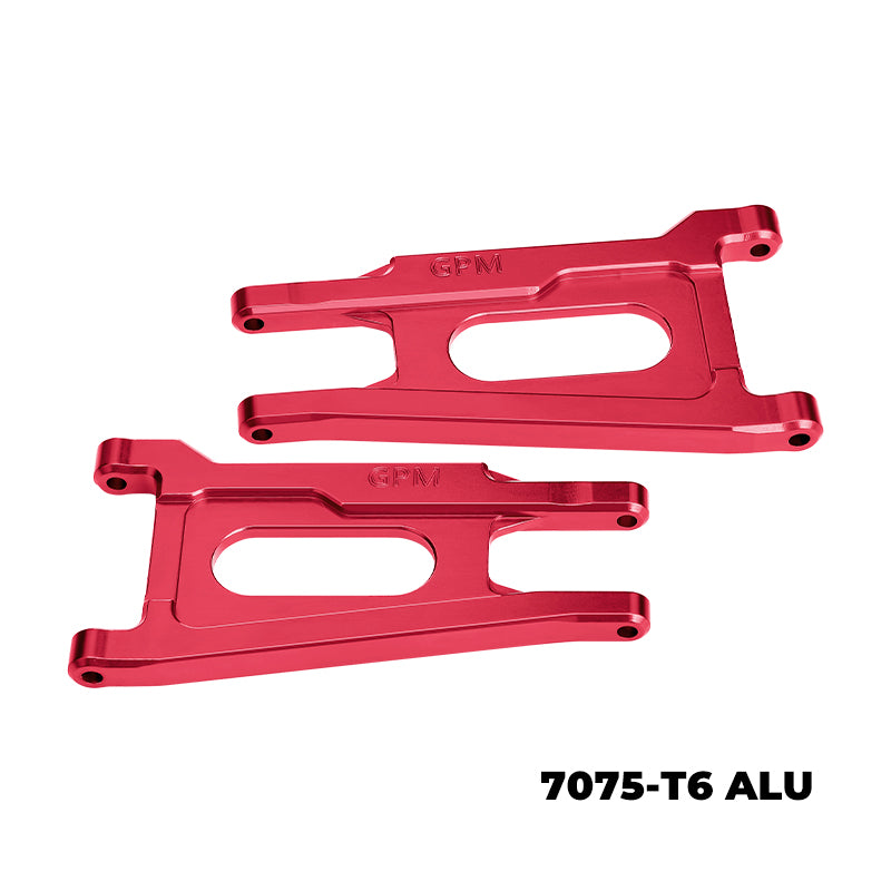 GPM RACING,TRAXXAS-ST RALLY 7075-T6 ALLOY FRONT / REAR SUSPENSION ARMS TFR055F/R