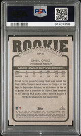 2022 TOPPS HERITAGE HIGH NUMBER ROOKIE PERFORMERS ONEIL CRUZ #RP5 - PSA 10