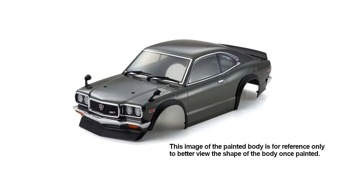 Kyosho FAB613-C 1972 MAZDA SAVANNA GT Tuned Version - Unpainted (Clear) Body Set