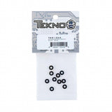 Tekno RC 1264 – M2.6×6.0x0.5mm Washer (black, 10pcs)