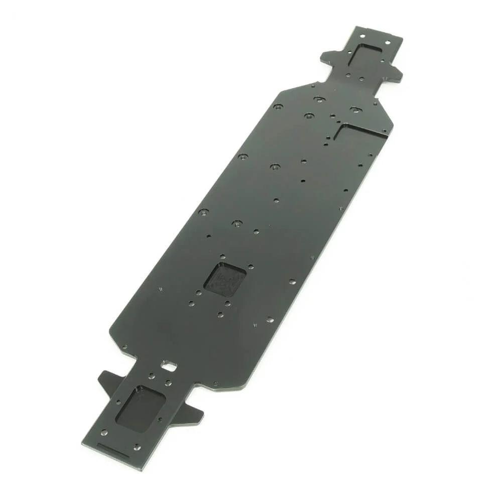 Tekno TKR9602 – Chassis (4mm, 7075, black ano, MT48 2.0)
