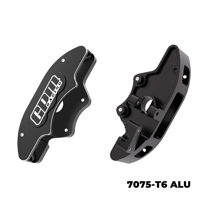 GPM RACING,TRAXXAS-FUNCO 7075-T6 ALLOY FRONT BRAKE CALIPERS (LEFT & RIGHT) TPS006