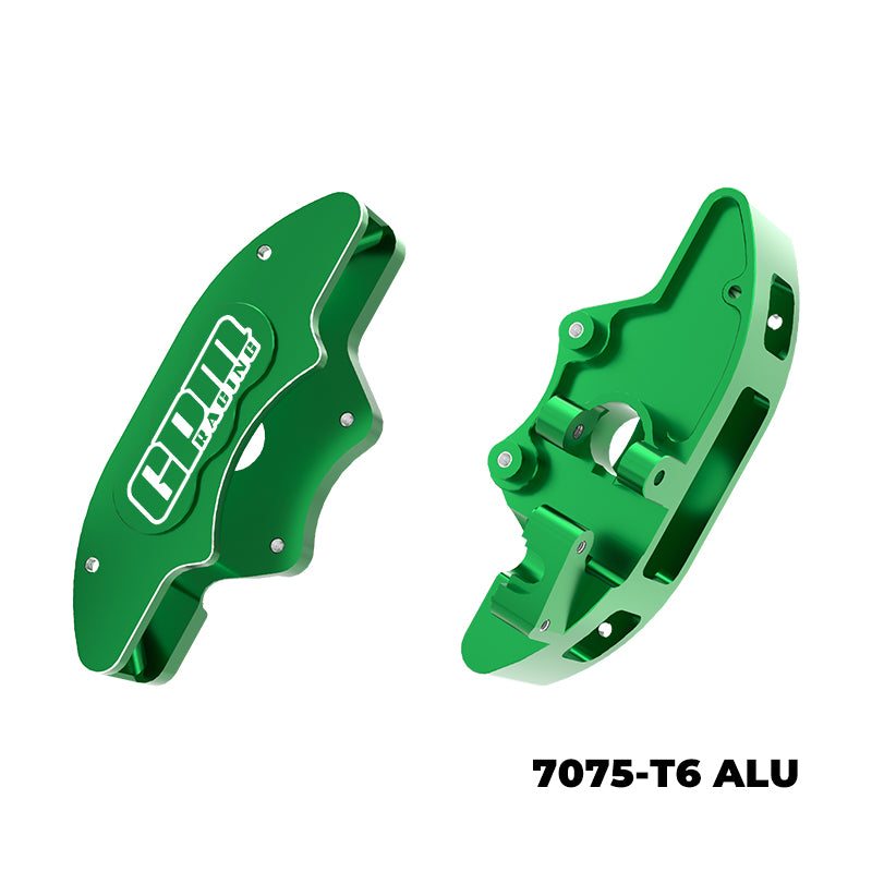 GPM RACING,TRAXXAS-FUNCO 7075-T6 ALLOY FRONT BRAKE CALIPERS (LEFT & RIGHT) TPS006