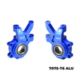 GPM RACING 7075 ALLOY FRONT OVERSIZED STEERING BLOCKS TPS021 FOR TRAXXAS 1/6 FUNCO PRO SCALE 2WD SAND CAR 8S