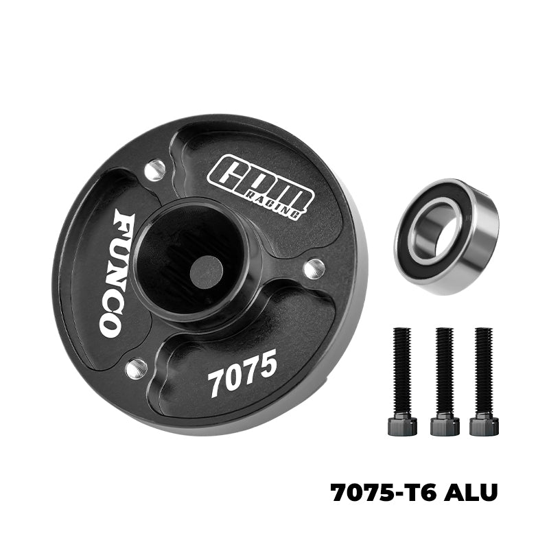 GPM RACING,TRAXXAS-FUNCO 7075-T6 ALLOY FIXED SPUR GEAR MOUNT TPS035