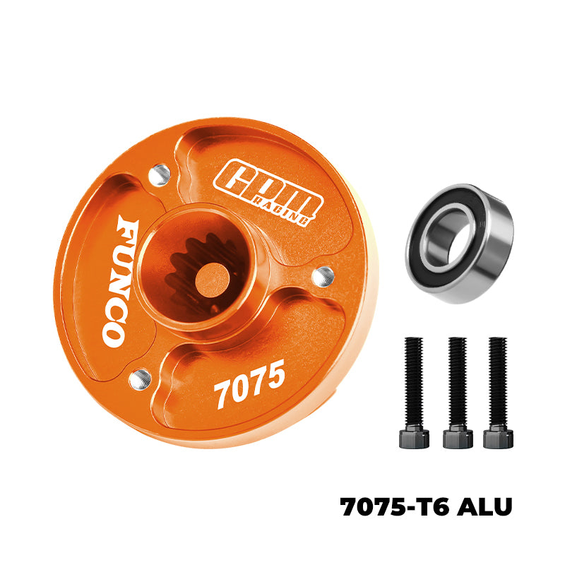 GPM RACING,TRAXXAS-FUNCO 7075-T6 ALLOY FIXED SPUR GEAR MOUNT TPS035