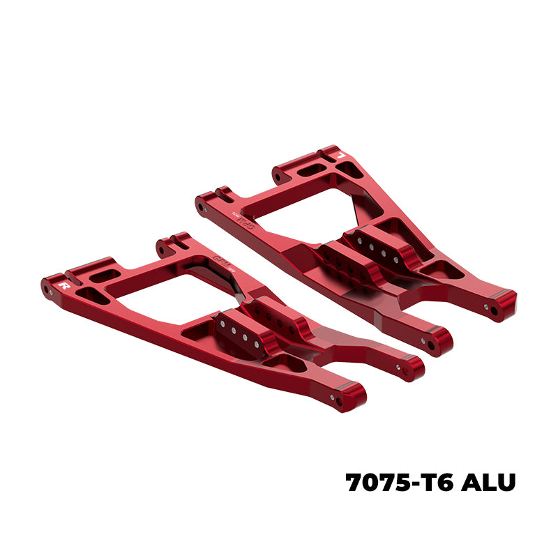 GPM RACING,TRAXXAS-FUNCO PRO SCALE 7075-T6 ALLOY FRONT LOWER SUSPENSION ARMS TPS055