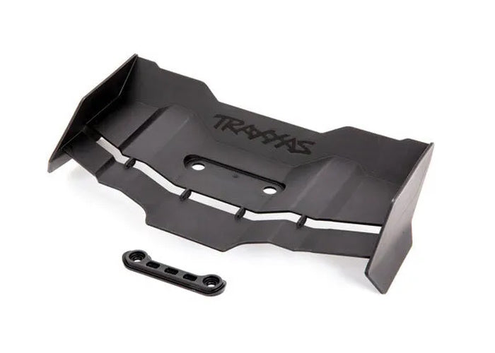 Traxxas TRA9517 - Rear Wing w/ Washer & 4x12mm Screws Black