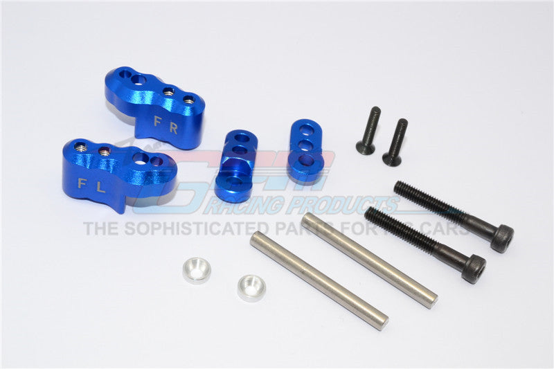 GPM Racing Set 2 Piastre Pattino Centrale In Alluminio Per Traxxas X-Maxx (TXM332-S)