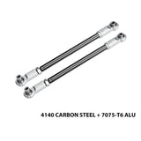 GPM RACING,TRAXXAS-XMAXX 4140 CARBON STEEL ADJUSTABLE FRONT STEERING ROD WITH 7075 ALLOY ENDS TXM047S