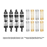 GPM RACING,TRAXXAS-MINI MAXX 6061 ALLOY FRONT AND REAR ADJUSTABLE SPRING SHOCK 87MM TXMM087FR