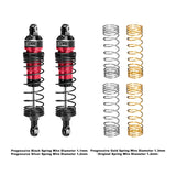 GPM RACING,TRAXXAS-MINI MAXX 6061 ALLOY FRONT/REAR ADJUSTABLE SPRING SHOCK 87MM TXMM087F/R