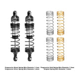 GPM RACING,TRAXXAS-MINI MAXX 6061 ALLOY FRONT/REAR ADJUSTABLE SPRING SHOCK 87MM TXMM087F/R