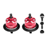GPM RACING,TRAXXAS-MINI MAXX MONSTER (No Diffs Oil) 4140 CARBON STEEL + 7075 ALLOY FRONT & REAR COMPLETE DIFFERENTIAL TXMM1137S