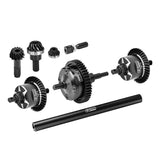 GPM RACING,TRAXXAS-MINI MAXX MONSTER (No Diffs Oil) 4140 CARBON STEEL + 7075 ALLOY FRONT & CENTRE & REAR COMPLETE DIFFERENTIAL TXMM3747