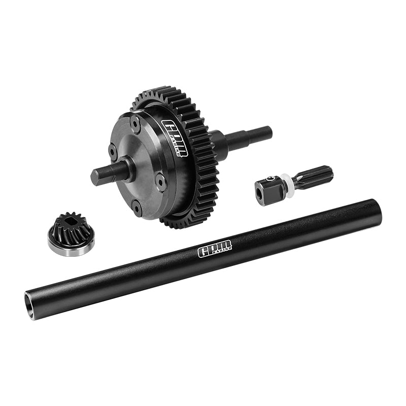 GPM RACING,TRAXXAS-MINI MAXX MONSTER (No Diffs Oil) 4140 CARBON STEEL + 7075 ALLOY CENTRE COMPLETE DIFFERENTIAL TXMM4712