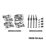 GPM RACING,TRAXXAS-MINI MAXX MINI XRT 7075 ALLOY WIDEMAXX SUSPENSION KIT TXMMWIDE/KIT