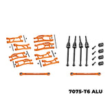 GPM RACING,TRAXXAS-MINI MAXX MINI XRT 7075 ALLOY WIDEMAXX SUSPENSION KIT TXMMWIDE/KIT