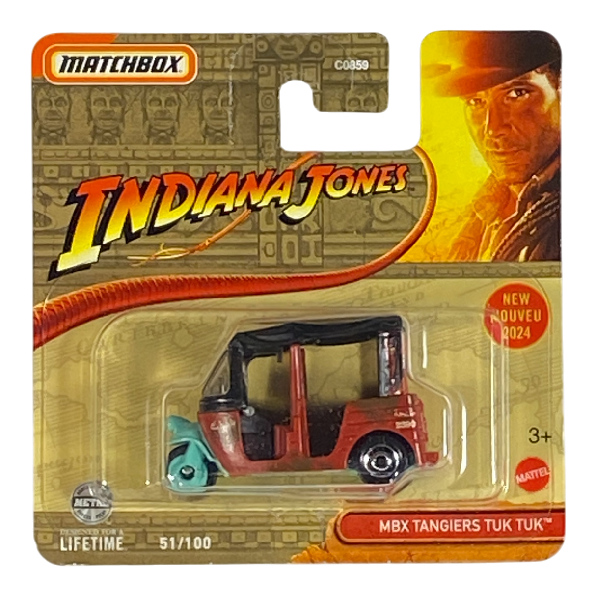 Matchbox MBX Tangiers Tuk Tuk Indiana Jones 51/100