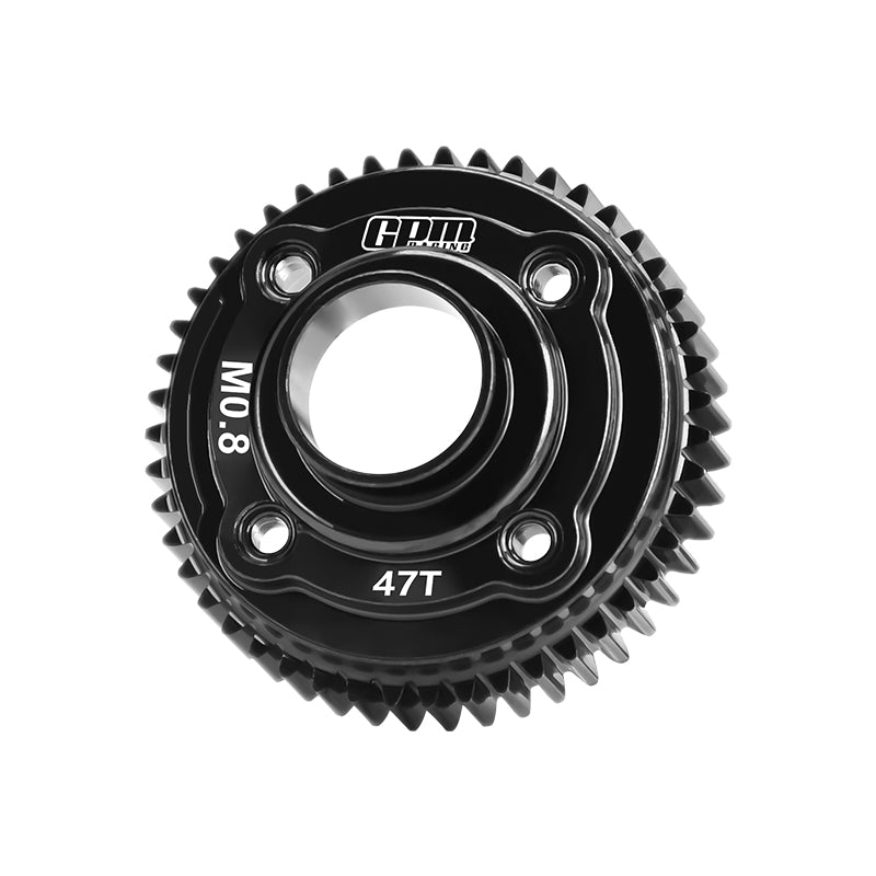 GPM RACING,TRAXXAS-UNLIMITED DESERT RACER 40Cr CARBON STEEL 47T CENTER DIFFERENTIAL SPUR GEAR (0.8 MODULUS ,32P) UDR047TS