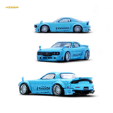 (Pre-Order) Inno64 Mazda RX7 FD3S Pandem Tiff Blue 1:64