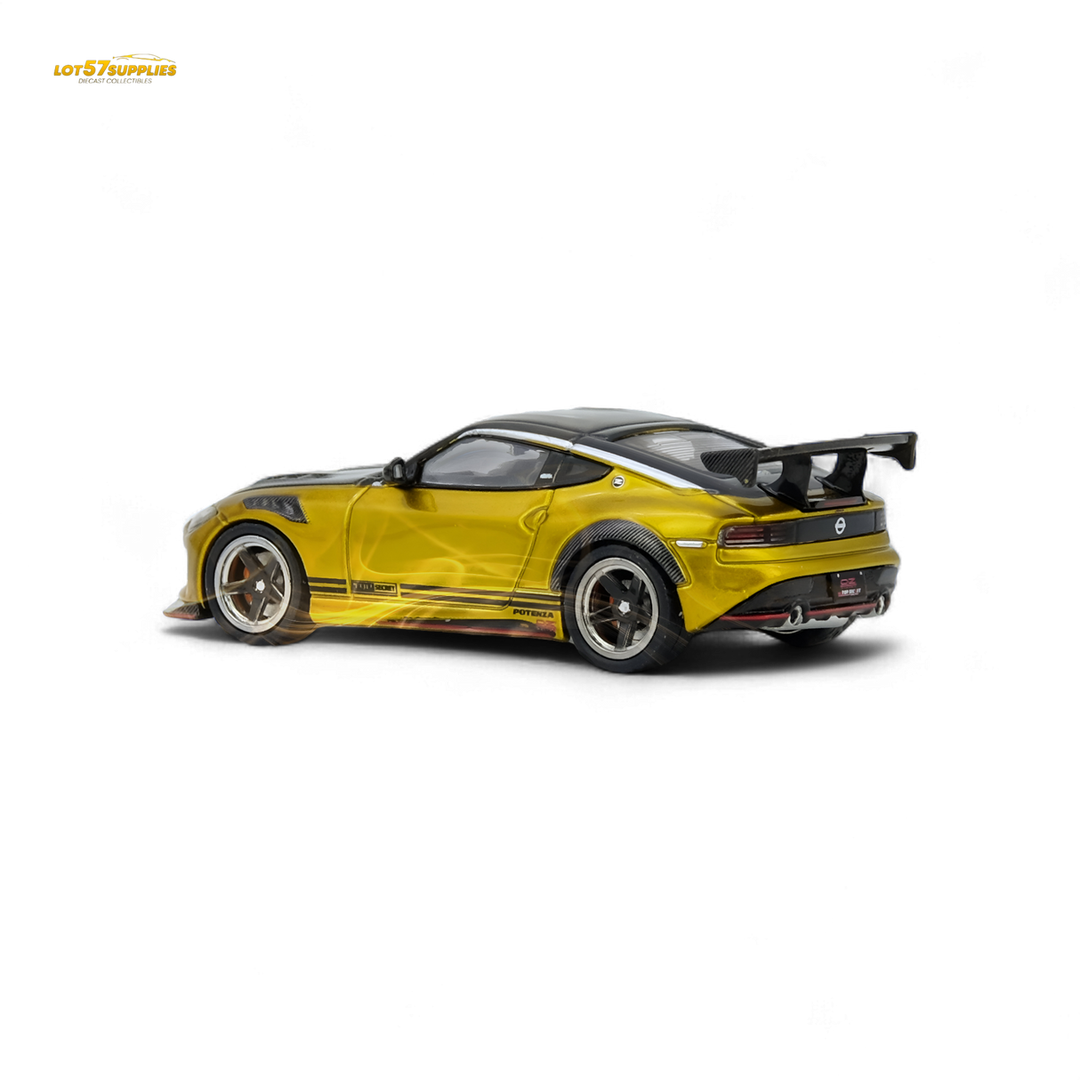 Inno64 Top Secret Fairlady Z RZ34 Gold 1:64