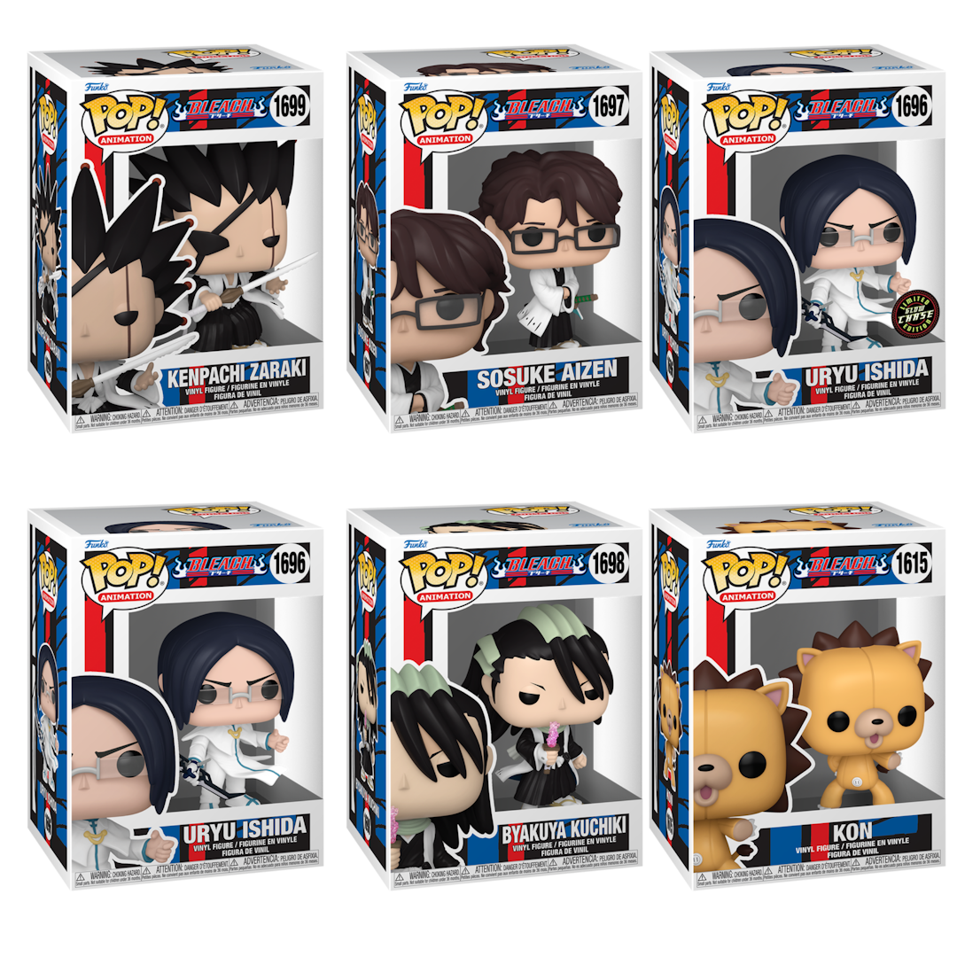 (PRE-ORDER) POP! Animation: BLEACH (Complete Chase Bundle)