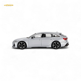 Mini GT Audi RS 6 Avant Florett Silver 1:64