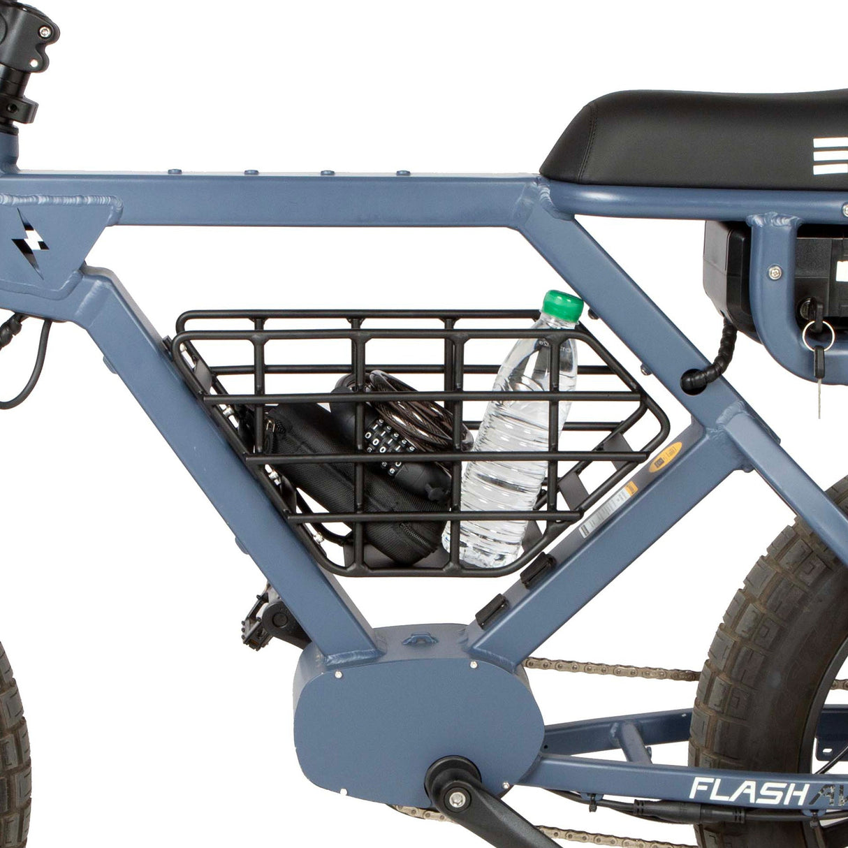 Mid-Position Storage Basket for FLASH Ebikes