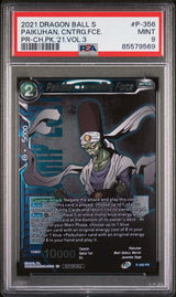 2021 DRAGON BALL SUPER PAIKUHAN, CNTRG.FCE. #P-356 - PSA 9
