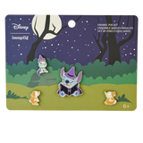 Stitch Spooky Stories Halloween 4pc Pin Set