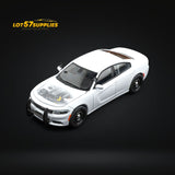(Pre-Order) Elite Collectibles Dodge Warhorse Unmarked Police Interceptor White 1:64
