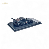 MC Nissan R35 GTR GT Matte Black Advan Liberty Walk 1:64