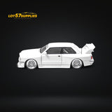 NA BMW E30 Wide-Body White 1:64