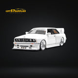 NA BMW E30 Wide-Body White 1:64