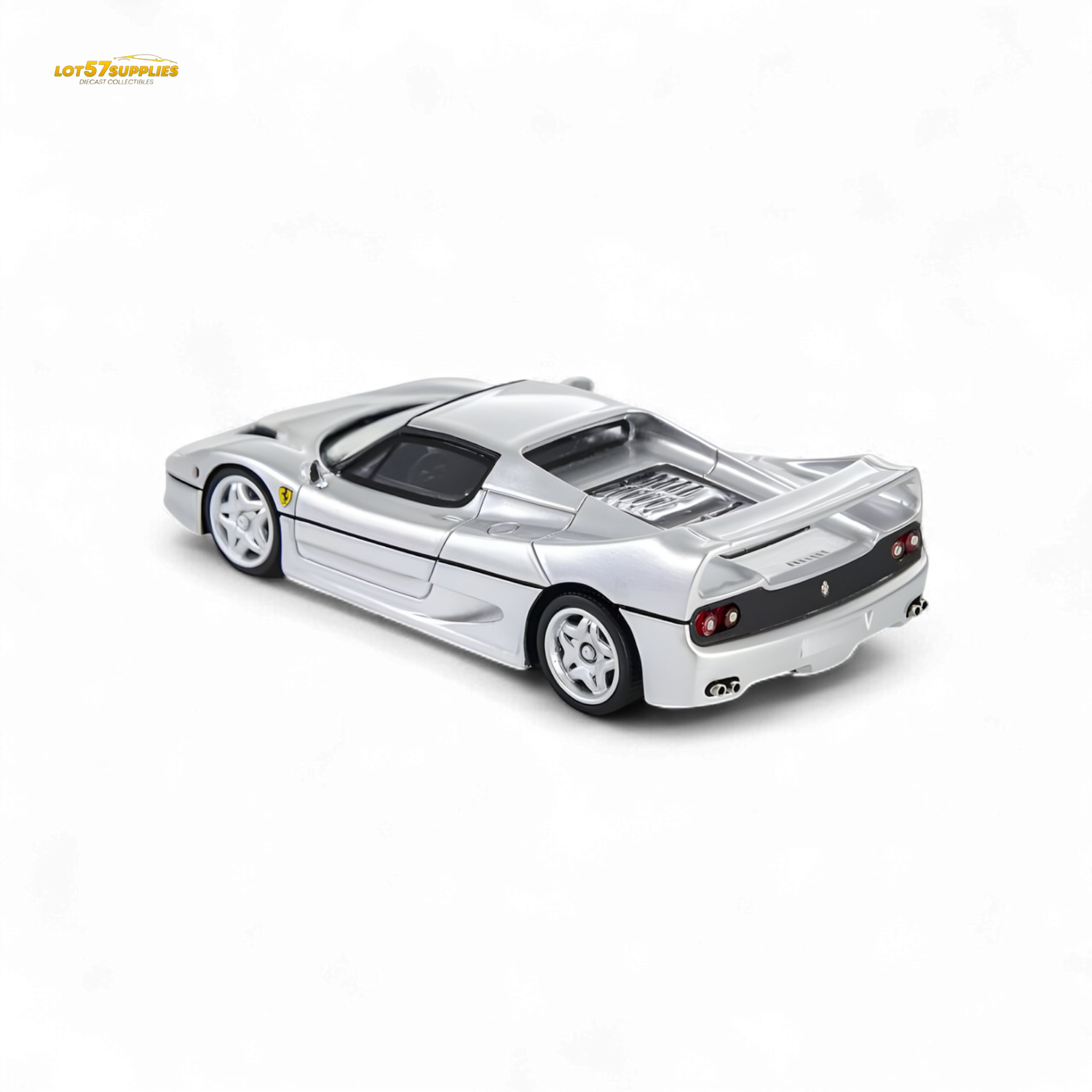 Nice Auto Ferrari F50 Silver 1:64