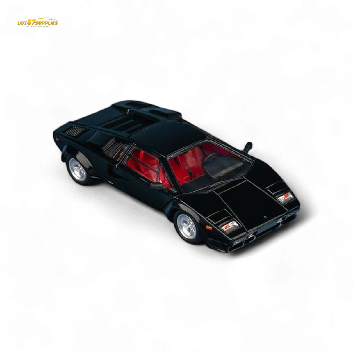 Findclassically Countach LP5000S Metallic Black 1:64