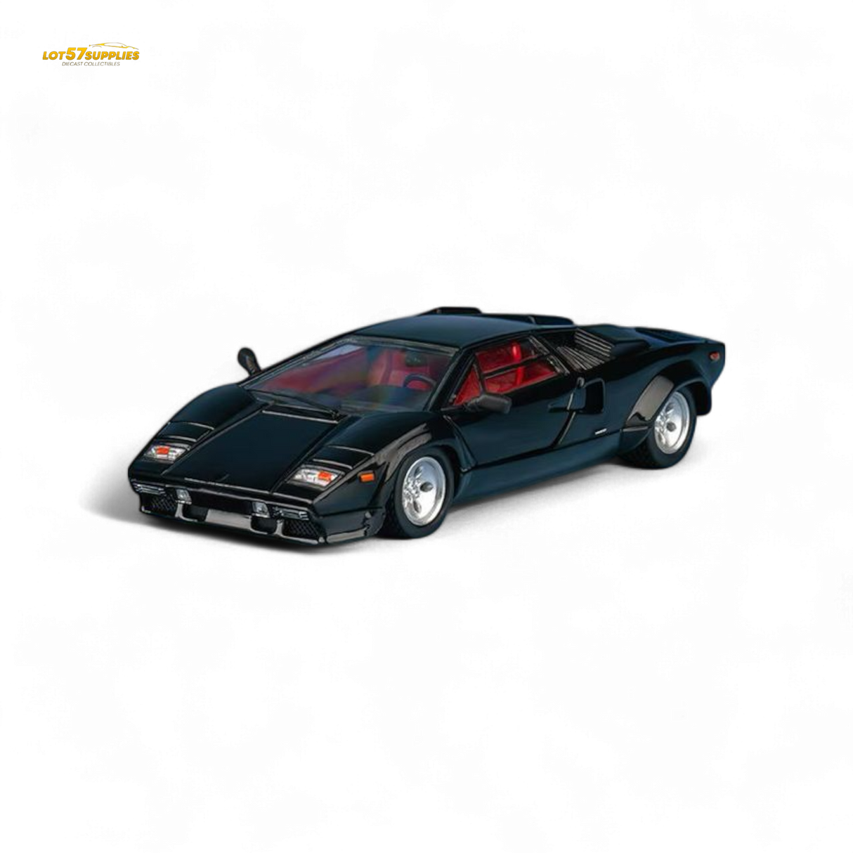 Findclassically Countach LP5000S Metallic Black 1:64